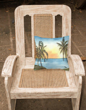 Load image into Gallery viewer, Palm Tree Throw Pillow - 14x14 Decorative Pillow – Art for Your Home &amp; Patio 8551PW1414