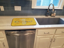 Load image into Gallery viewer, Pineapple Dish Drying Mat – Absorbent, Artistic Kitchen Essentials 8557DDM