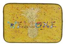 Load image into Gallery viewer, Pineapple Dish Drying Mat – Absorbent, Artistic Kitchen Essentials 8557DDM