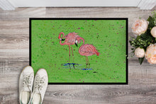 Load image into Gallery viewer, Flamingo  Doormat - 24x36 Decorative Floor Mat – Indoor/Outdoor Rug