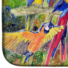 Load image into Gallery viewer, Parrot Dish Drying Mat – Absorbent, Artistic Kitchen Essentials 8600DDM