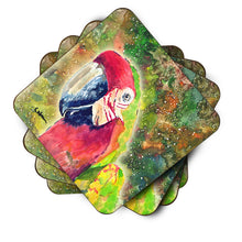 Load image into Gallery viewer, Parrot  Coasters - Set of 4 Lightweight Foam, Absorbent Drink Coasters