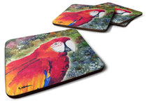 Load image into Gallery viewer, Parrot  Coasters - Set of 4 Lightweight Foam, Absorbent Drink Coasters