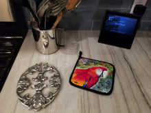 Load image into Gallery viewer, Parrot  Parrot Head Pot Holders - Set of 2 Decorative Kitchen Helpers | Made in the USA 8603PTHD