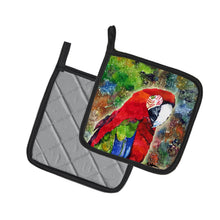 Load image into Gallery viewer, Bird - Parrot Pot Holders - Set of 2 Decorative Kitchen Helpers | Made in the USA 8606PTHD