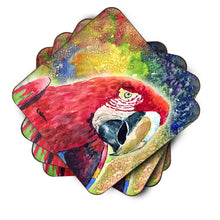 Load image into Gallery viewer, Bird - Parrot Coasters - Set of 4 Lightweight Foam, Absorbent Drink Coasters