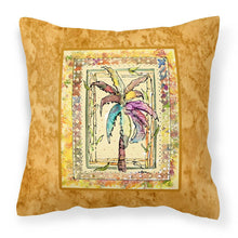 Load image into Gallery viewer, Palm Tree Throw Pillow - 14x14 Decorative Pillow – Art for Your Home &amp; Patio 8614PW1414