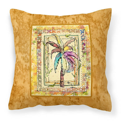 Palm Tree Throw Pillow - 14x14 Decorative Pillow – Art for Your Home & Patio 8614PW1414