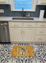Load image into Gallery viewer, Palm Tree Machine Washable Memory Foam Mat 8614RUG