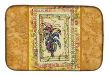 Load image into Gallery viewer, Palm Tree Dish Drying Mat – Absorbent, Artistic Kitchen Essentials 8615DDM