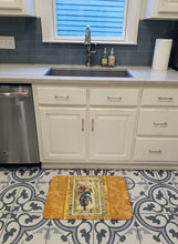 Load image into Gallery viewer, Palm Tree Machine Washable Memory Foam Mat 8615RUG