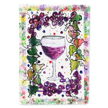 Load image into Gallery viewer, Wine  Flag Canvas House Size