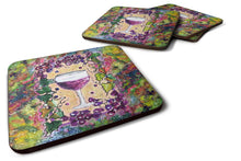 Load image into Gallery viewer, Wine  Coasters - Set of 4 Lightweight Foam, Absorbent Drink Coasters