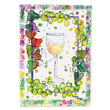 Load image into Gallery viewer, Wine  Flag Canvas House Size