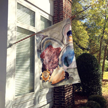 Load image into Gallery viewer, Sea Shells Flag Canvas House Size