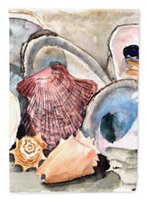 Load image into Gallery viewer, Sea Shells Flag Canvas House Size
