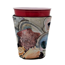 Load image into Gallery viewer, Sea Shells  Cup Hugger - Reusable Party Cup Sleeve with Personality