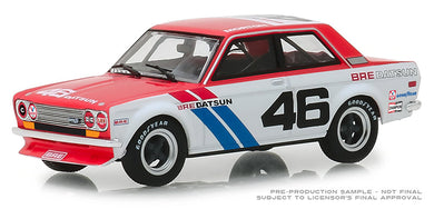 Greenlight 86335 1/43 Scale 1971 Datsun 510 - #46 Brock Racing Enterprises