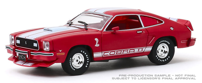 Greenlight 86337 1/43 Scale 1978 Ford Mustang II Cobra II