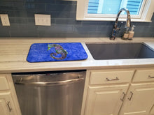 Load image into Gallery viewer, Seahorse Dish Drying Mat – Absorbent, Artistic Kitchen Essentials 8639DDM