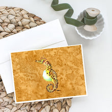 Load image into Gallery viewer, Male Seahorse Greeting Cards -  Blank Note Cards – 8-Pack of Artist-Designed Cards with Envelopes