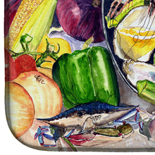 Load image into Gallery viewer, Crystal Hot Sauce with Camellia Beans and Black Skillet Dish Drying Mat – Absorbent, Artistic Kitchen Essentials 8641DDM