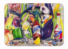 Load image into Gallery viewer, Crystal Hot Sauce with Camellia Beans and Black Skillet Machine Washable Memory Foam Mat 8641RUG