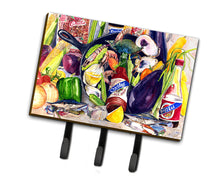 Load image into Gallery viewer, Crystal Hot Sauce with Camellia Beans and Black Skillet Leash or Key Holder 8641TH68
