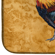Load image into Gallery viewer, Rooster Dish Drying Mat – Absorbent, Artistic Kitchen Essentials 8651DDM