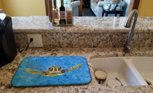 Load image into Gallery viewer, Turtle Dish Drying Mat – Absorbent, Artistic Kitchen Essentials 8653DDM
