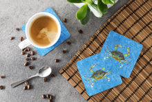 Load image into Gallery viewer, Crab Coasters - Set of 4 Lightweight Foam, Absorbent Drink Coasters