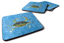 Load image into Gallery viewer, Crab Coasters - Set of 4 Lightweight Foam, Absorbent Drink Coasters