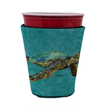 Load image into Gallery viewer, Turtle  Cup Hugger - Reusable Party Cup Sleeve with Personality