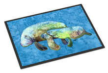 Load image into Gallery viewer, Manatee  Doormat - 24x36 Decorative Floor Mat – Indoor/Outdoor Rug