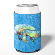 Load image into Gallery viewer, Manatee Can or Bottle Beverage Insulator Hugger