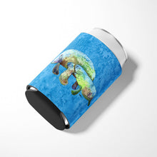 Load image into Gallery viewer, Manatee Can or Bottle Beverage Insulator Hugger