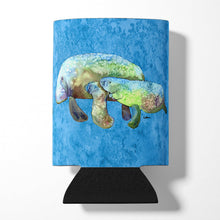 Load image into Gallery viewer, Manatee Can or Bottle Beverage Insulator Hugger