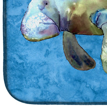 Load image into Gallery viewer, Manatee Dish Drying Mat – Absorbent, Artistic Kitchen Essentials 8660DDM