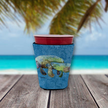 Load image into Gallery viewer, Manatee Momma and Baby Cup Hugger - Reusable Party Cup Sleeve with Personality
