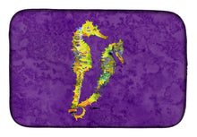 Load image into Gallery viewer, Seahorse Dish Drying Mat – Absorbent, Artistic Kitchen Essentials 8661DDM
