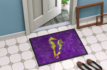 Load image into Gallery viewer, Seahorse  Doormat - 24x36 Decorative Floor Mat – Indoor/Outdoor Rug