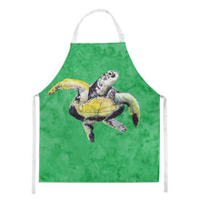 Load image into Gallery viewer, Turtle  Dancing Apron – Artist-Designed Kitchen, BBQ &amp; Craft Apron