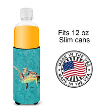 Load image into Gallery viewer, Loggerhead Turtle  Hi Five Slim Can Hugger – Fun &amp; Functional Drink Coolers 8672MUK
