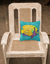 Load image into Gallery viewer, Tropical Fish Decorative   Canvas Fabric Pillow