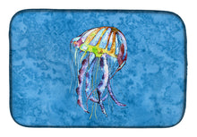 Load image into Gallery viewer, Jellyfish Dish Drying Mat – Absorbent, Artistic Kitchen Essentials 8682DDM
