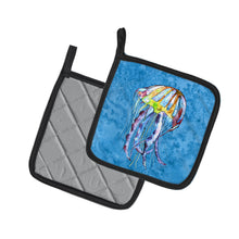 Load image into Gallery viewer, Jellyfish Pot Holders - Set of 2 Decorative Kitchen Helpers | Made in the USA 8682PTHD