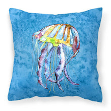 Load image into Gallery viewer, Jellyfish Throw Pillow - 14x14 Decorative Pillow – Art for Your Home &amp; Patio 8682PW1414