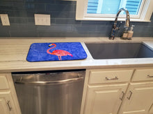 Load image into Gallery viewer, Flamingo Dish Drying Mat – Absorbent, Artistic Kitchen Essentials 8685DDM