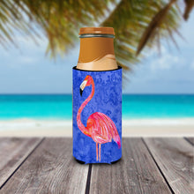 Load image into Gallery viewer, Pink Flamingo Slim Can Hugger – Fun &amp; Functional Drink Coolers 8685MUK