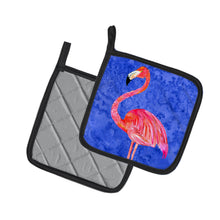 Load image into Gallery viewer, Flamingo Pot Holders - Set of 2 Decorative Kitchen Helpers | Made in the USA 8685PTHD